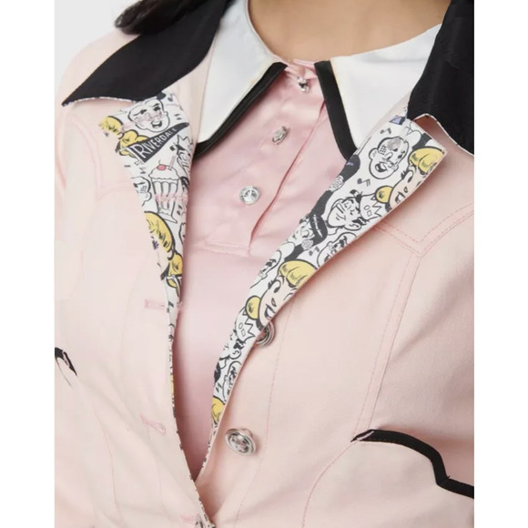 Betty & Veronica x Unique Village Archie Girls Jacket Size XL /14 NWT - Picture 4 of 10